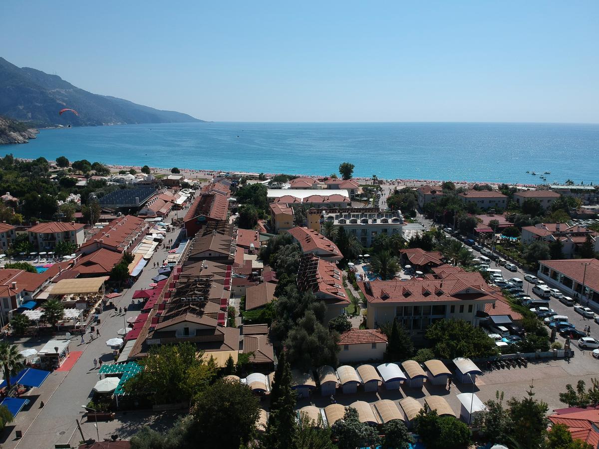 Ilkiz Beach Hotel Олудениз Экстерьер фото