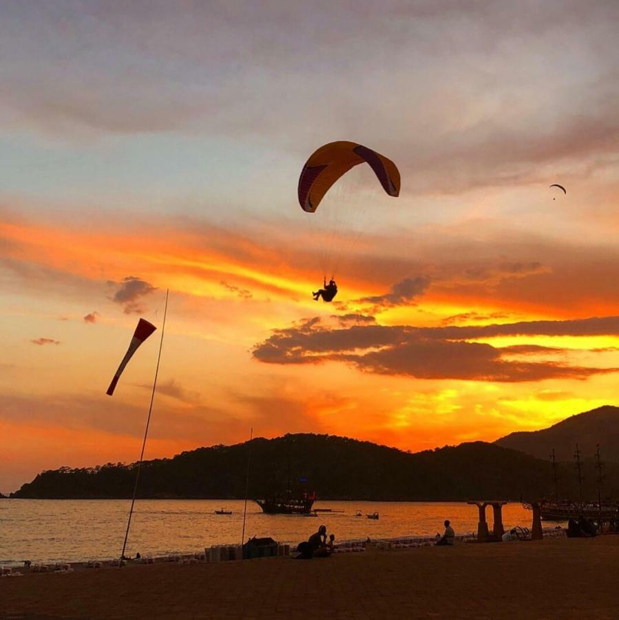 Ilkiz Beach Hotel Олудениз Экстерьер фото